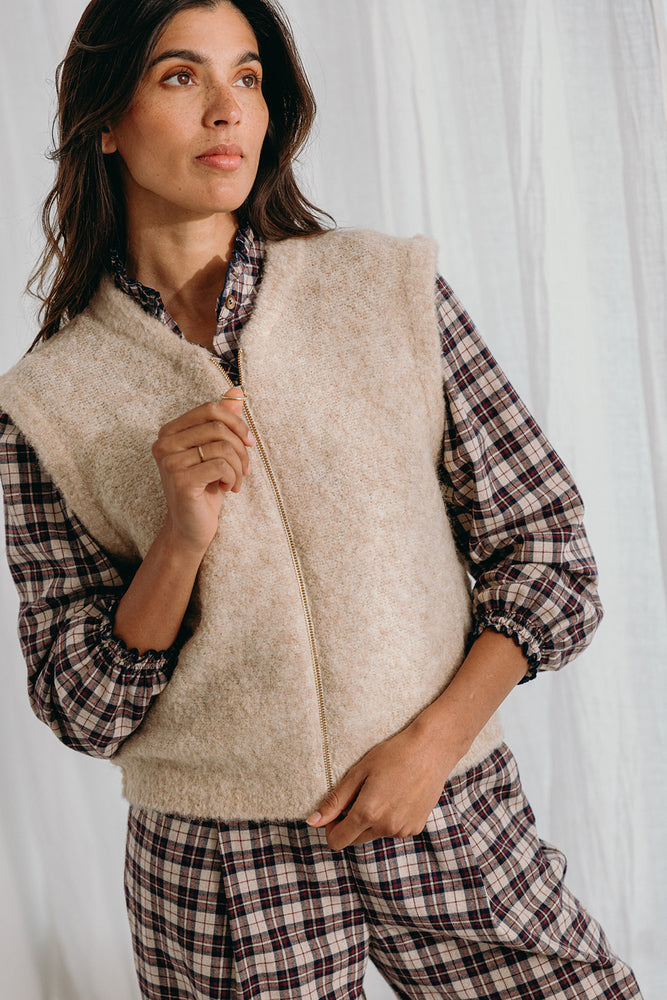 
                  
                    Dré bouclé knit jacket
                  
                