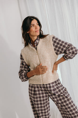 
                  
                    Dré bouclé knit jacket
                  
                