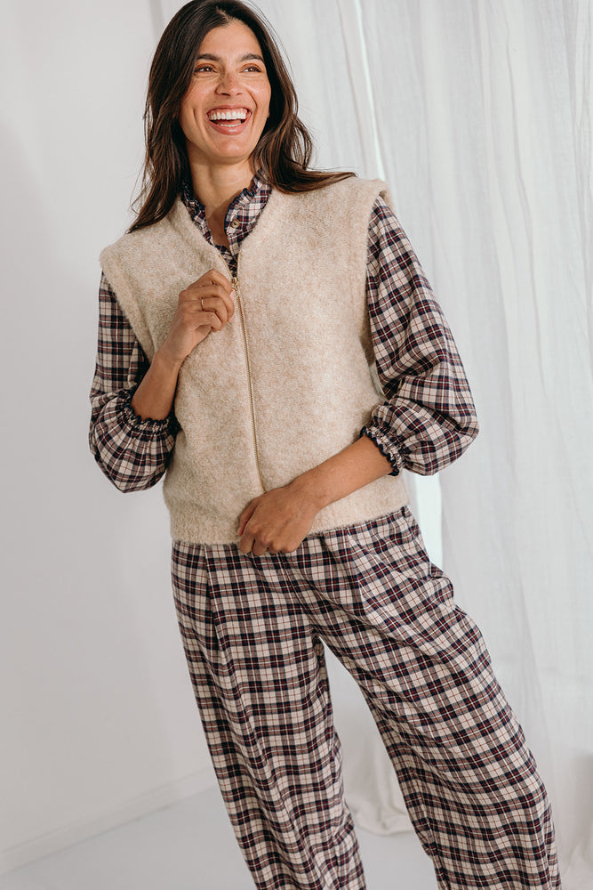 
                  
                    Dré bouclé knit jacket
                  
                