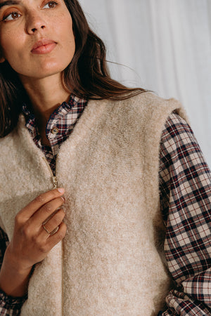 
                  
                    Dré bouclé knit jacket
                  
                