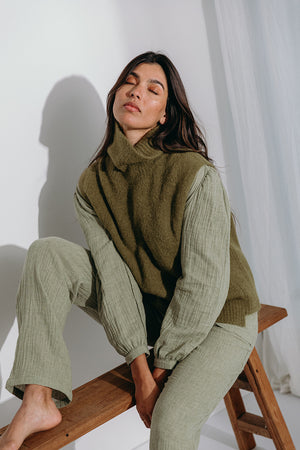 
                  
                    Dina high neck pullover
                  
                