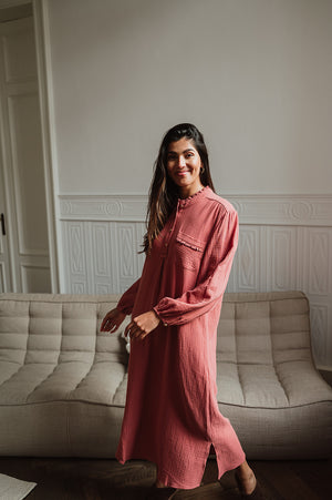 
                  
                    Gisèle maxi nightdress
                  
                